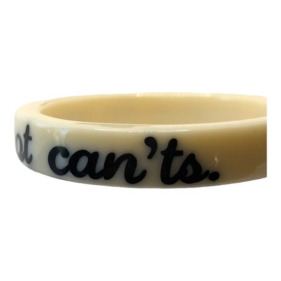 Energize Your Day Cream Motivation Bracelet - Success Comes In Cans, Not Can’ts - Picture 6 of 6